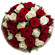 букет из красных и белых роз. Бермудские Острова
